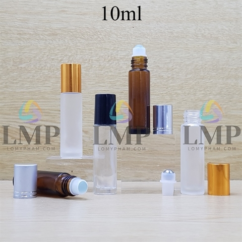 Chai thủy tinh bi lăn 10ml