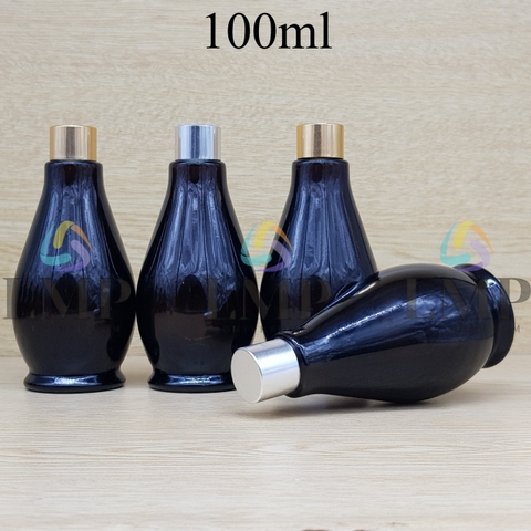 Chai đèn dầu nắp xi KO viền 100ml
