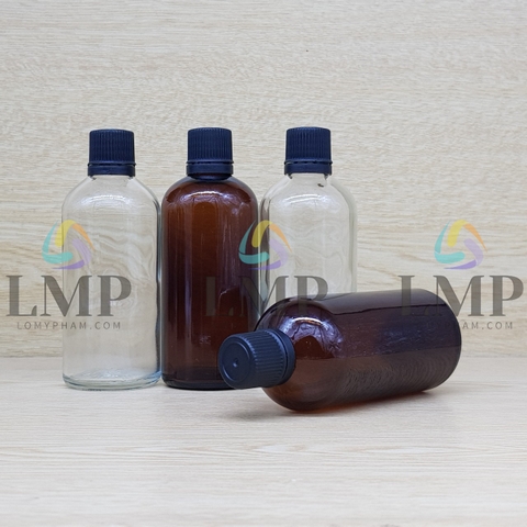 Chai tinh dầu nắp nhựa mỏng 100ml
