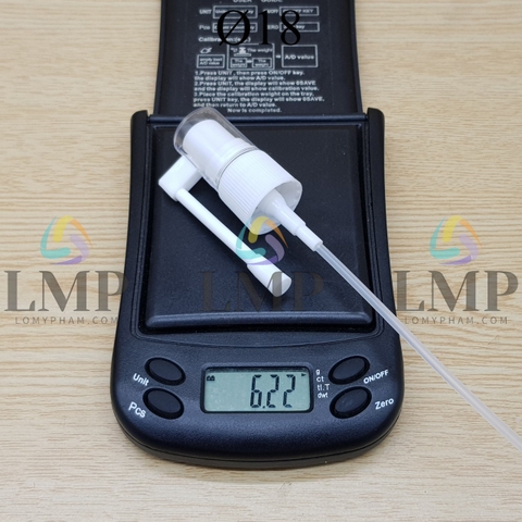 Đầu xịt mũi 360 độ Ø18