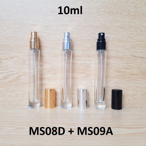 Chai tròn phun sương KO viền 10ml