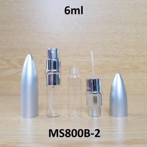 Chai TT bọc nhôm hình thoi 6ml