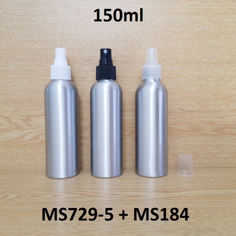 Chai nhôm phun sương 150ml
