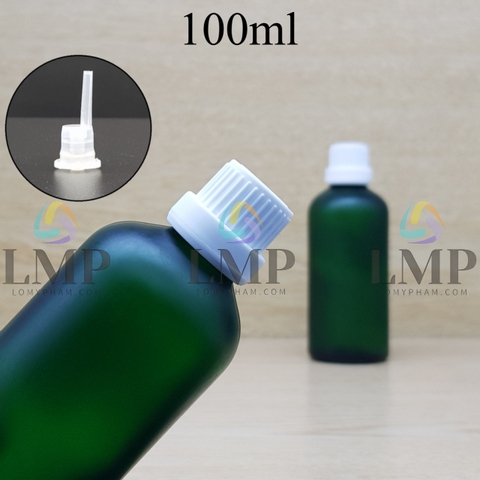 Chai tinh dầu phun mờ nắp dày 100ml