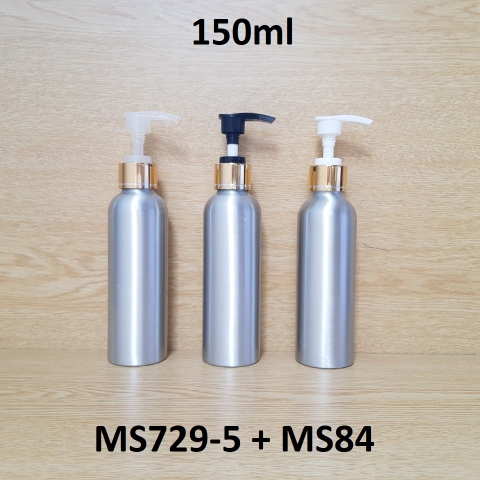 Chai nhôm vòi van xi vàng 150ml