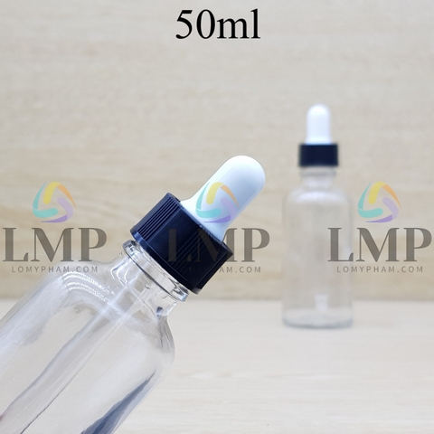 Chai tinh dầu nắp bóp khoen nhựa sọc 50ml