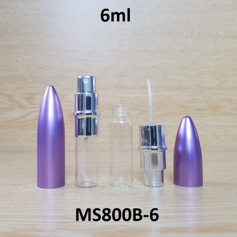 Chai TT bọc nhôm hình thoi 6ml