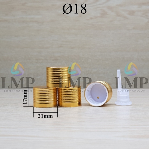 Nắp sọc Ø18 ( kèm nút chặn )