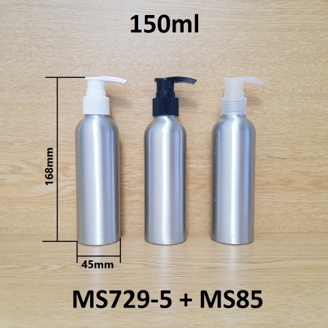 Chai nhôm vòi van 150ml