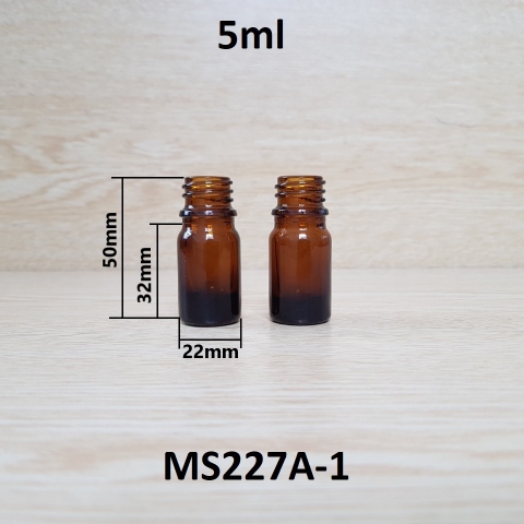 Thân chai TT tinh dầu 5ml