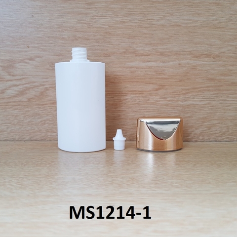 Tuýp dẹp màu trắng 60ml