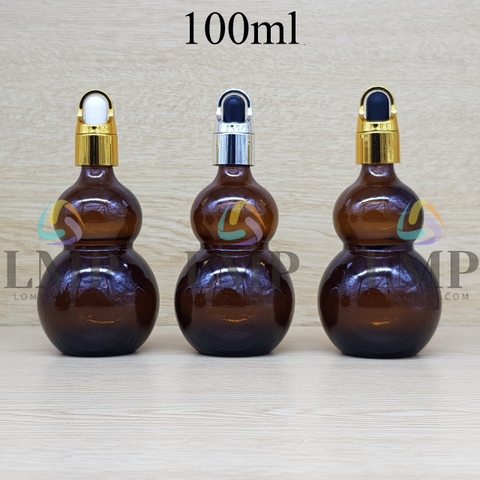 Chai hồ lô nắp bóp quai xách 100ml
