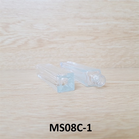 Thân chai TT vuông cao 10ml ( đáy dày )