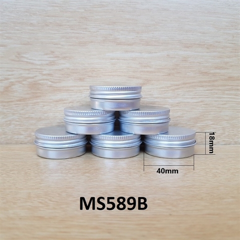 Hộp nhôm vặn đáy bằng 40*18*0.3mm
