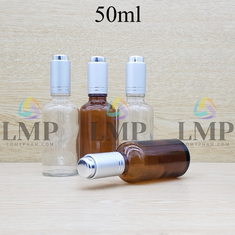 Chai tinh dầu nắp nhấn 50ml
