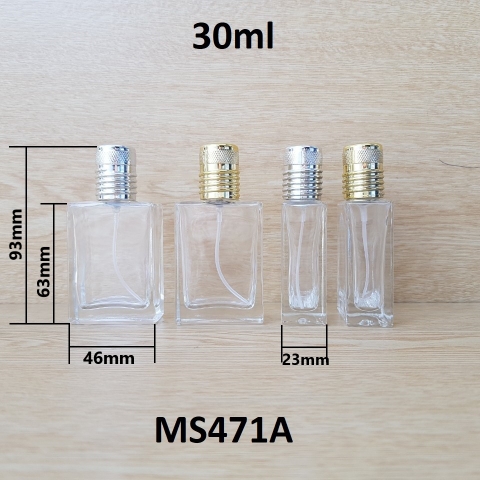 Chai nắp bạc 30ml