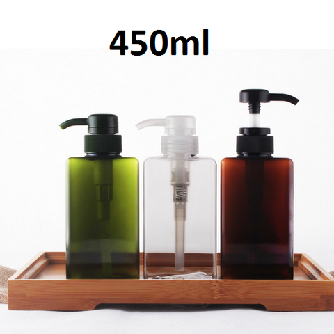 Chai vuông vòi van 450ml