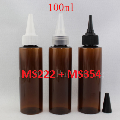 Chai nâu vai ngang nắp nhọn 100ml