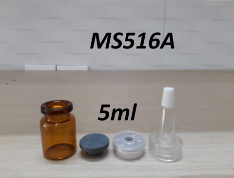 Chai TT nâu nắp nhọn 5ml