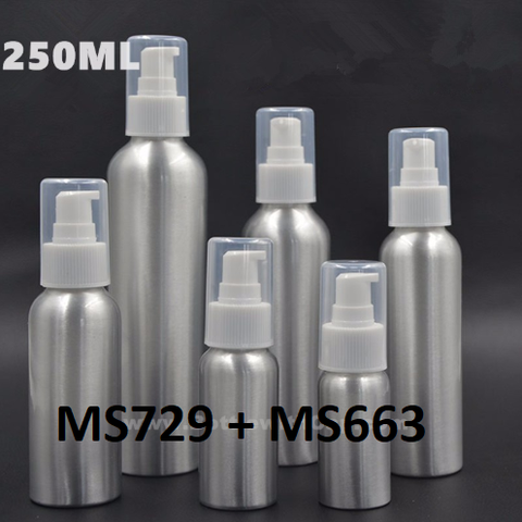 Chai nhôm đầu giọt sọc