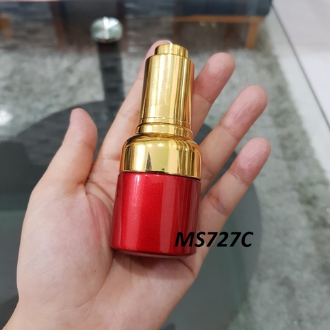 Chai TT serum nắp nhấn VÀNG 20ml