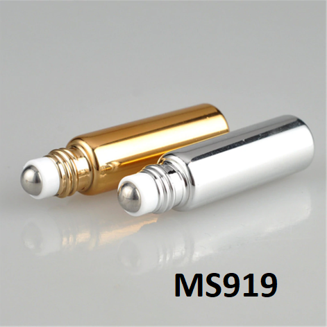 Chai TT bi lăn sắt màu vàng - bạc 5ml