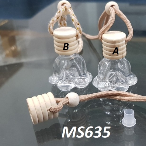 Chai treo xe hoa hồng 6ml