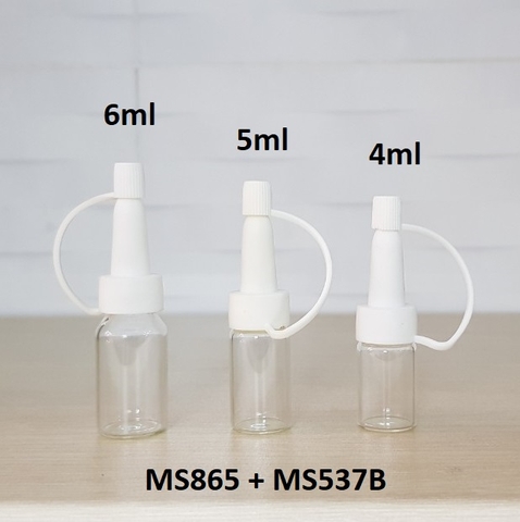 Chai TT trong nắp trắng sữa