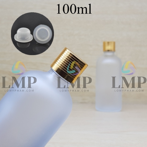 Chai tinh dầu phun mờ nắp sọc 100ml