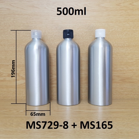 Chai nhôm nắp bật 500ml