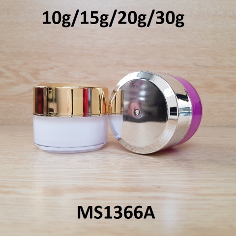 Hũ kem bo cạnh nắp xi