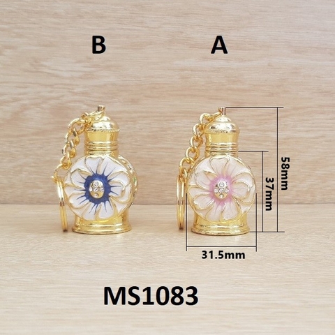 Chai Dubai hoa cúc có dây treo 3ml