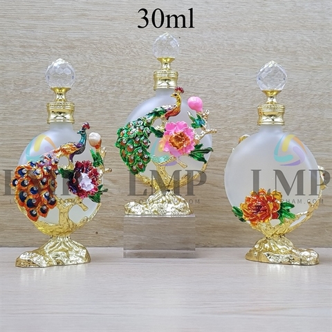 Chai nước hoa Dubai chim công 30ml ( cổ cao )