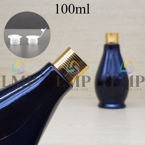 Chai đèn dầu nắp sọc 100ml
