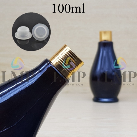 Chai đèn dầu nắp sọc 100ml