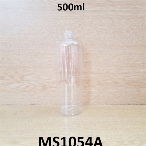 Chai PET dáng cao vai tròn 500ml