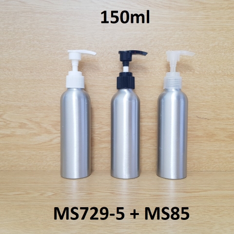 Chai nhôm vòi van 150ml