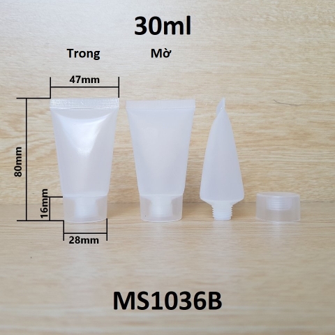 Tuýp PP nắp vặn 30g