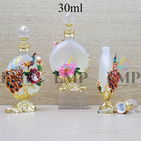 Chai nước hoa Dubai chim công 30ml ( cổ cao )