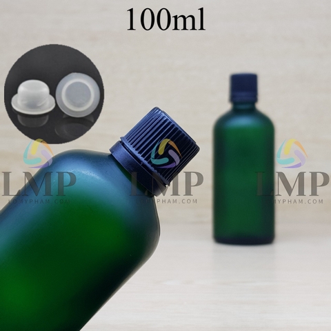 Chai tinh dầu phun mờ nắp nhựa mỏng 100ml