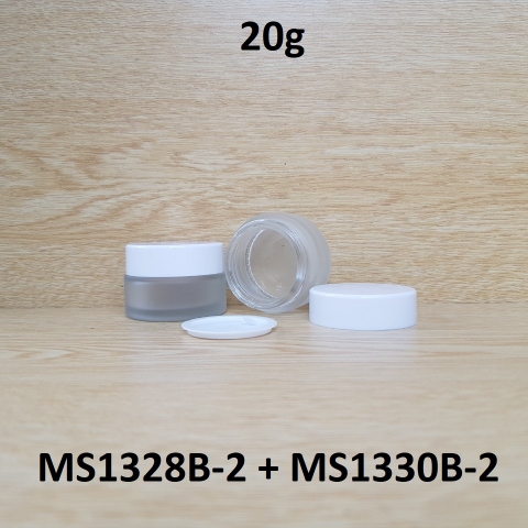Hũ thủy tinh mờ 20g