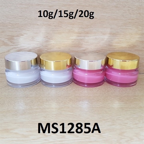 Hũ kem Q20 cao cấp trơn nắp xi