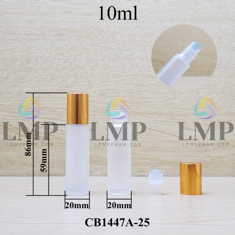 Chai thủy tinh bi lăn 10ml