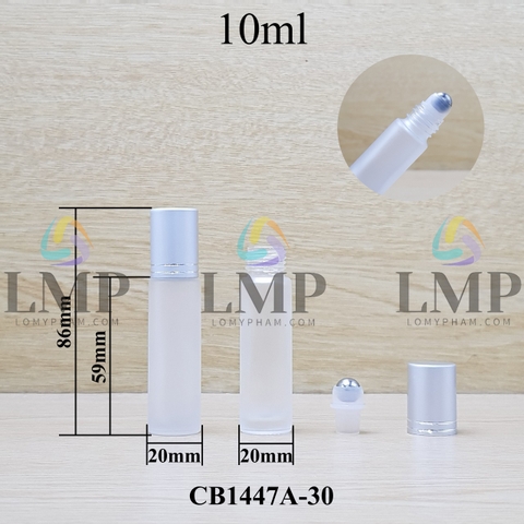 Chai thủy tinh bi lăn 10ml