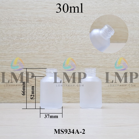 Thân chai thủy tinh vát 30ml