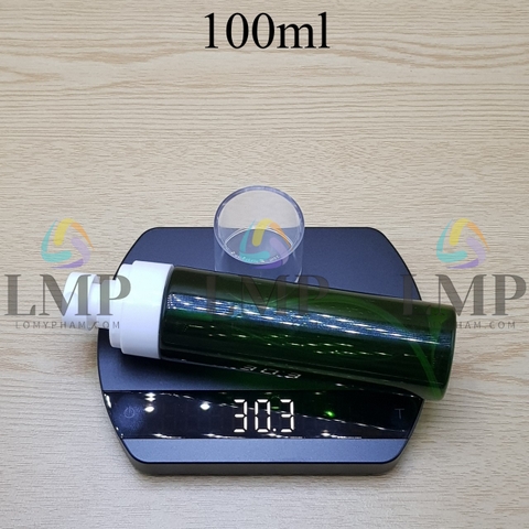 Chai PET vai ngang đầu phun sương trơn 100ml