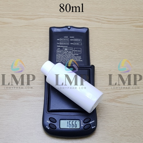 Chai PETG vai ngang nắp vặn trơn