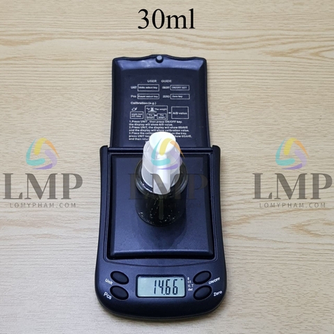 Chai PETG vai ngang đầu xịt mũi 90 độ