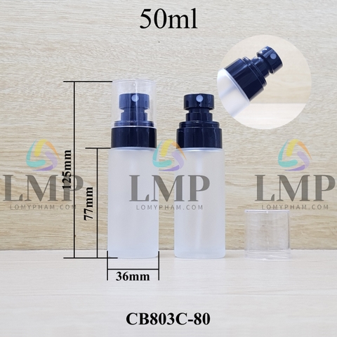 Chai thủy tinh đầu phun sương loại nhỏ