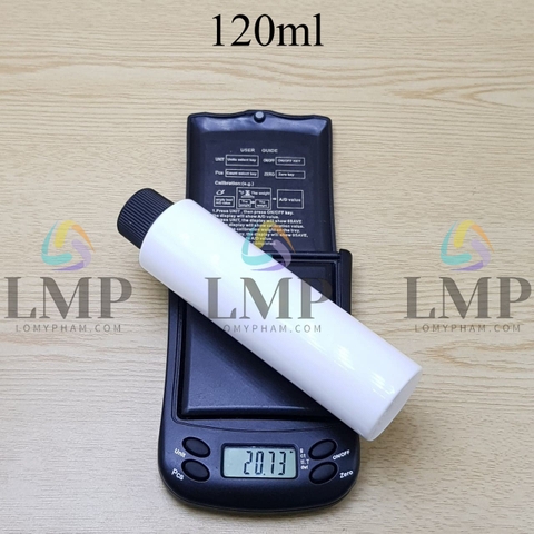 Chai PETG vai ngang nắp push down and turn sọc